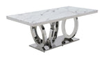 Dinning Table Silver - 935/980 - Royal Living Furniture