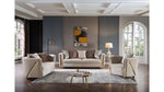 CHANELLE - Velvet Luxury Sofa Set - Royal Living Furniture