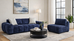 Sculptural Three-Bubble Sofa Set - 6503 - Royal Living Furniture