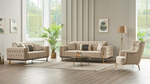 Mondo Tufted Sof Set - Royal Living Furniture