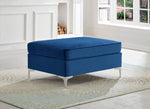 Elegant Velvet Ottoman - IF-9281-9283-9285 - Royal Living Furniture