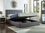 Bed Grey-IF 5445 - Royal Living Furniture