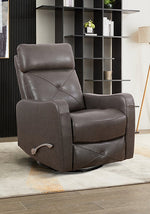 Recliner Chair Charcoal Leather - IF 6330 - Royal Living Furniture