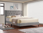 Bed Grey-IF-5590 - Royal Living Furniture