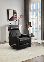 Recliner Chair Blackberry Leather - IF 6332 - Royal Living Furniture