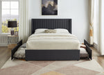 Bed Grey-IF 5408 - Royal Living Furniture