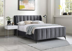 Bed Grey-IF5120 - Royal Living Furniture
