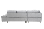LHF Sofabed Sectional Grey Fabric - IF 9022 - Royal Living Furniture
