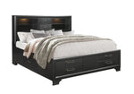 Ava 'Jordyn Grey' Bed - Royal Living Furniture