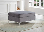 Elegant Velvet Ottoman - IF-9281-9283-9285 - Royal Living Furniture