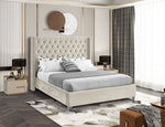Bed Creme Beige-IF 5892 - Royal Living Furniture