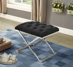 Elegant Velvet Fabric Bench - IF-6290-6291-6292 - Royal Living Furniture