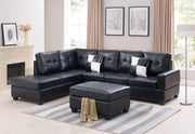 NARA Black Sectional