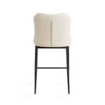 Maverick Counter Chair: Taupe Leatherette - Royal Living Furniture