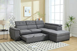 Sectional Sofa with Adjustable Headrest and Storage Ottoman - 8806 - Royal Living Furniture