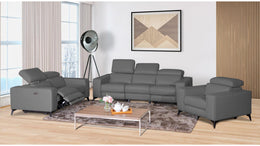 Amiyah Power Recliner - 3PC Sofa Set - 1865