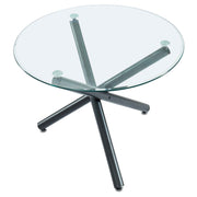 Suzette Round Dining Table - Black
