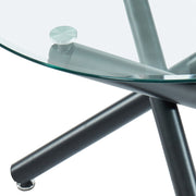 Suzette Round Dining Table - Black