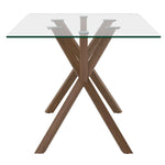 Stark Rectangular Dining Table - Walnut
