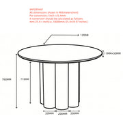 Seaton Round Dining Table