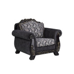 Canadian Made Charcoal Sofa & Loveseat - 2995 - Royal Living Furniture