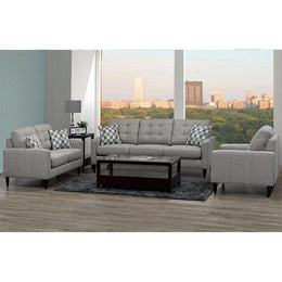 Rebel Gravel Custom Sofa Set - 4326