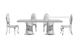 Empire  Silver Dining Tables - Royal Living Furniture