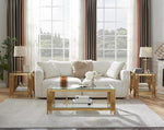 Ethan - Clear Glass Coffee Table - Royal Living Furniture