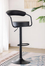 Black Metal Frame Bar Stools - ST-7560-7561 - Royal Living Furniture