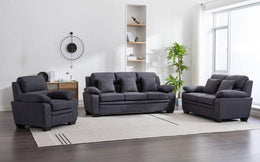 Lexicon Fabric Sofa Set - 8665D - Royal Living Furniture