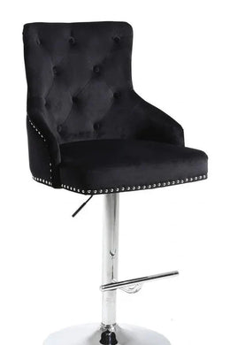 Velvet Bar Stool ST-6020 - Royal Living Furniture