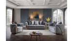 CHANELLE - Velvet Luxury Sofa Set - Royal Living Furniture