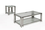 Ethan - Clear Glass Coffee Table - Royal Living Furniture