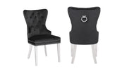 Erica Dining Chairs - Silver