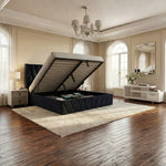 Eva Lift-Up Storage Bed – Black - Image 8