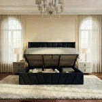 Eva Lift-Up Storage Bed – Black