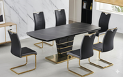 Ryan - Sleek Silhouette 7Pc Dining Set - Royal Living Furniture