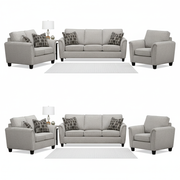 Concan Fabric Sofa Set - 4328