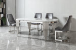 Leslie White Dining Tables - Royal Living Furniture