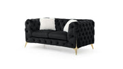 Maderno Velvet Sofa Set