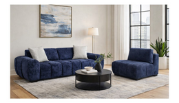 Sculptural Three-Bubble Sofa Set - 6503