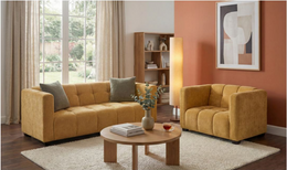 Subtle Cloud Sofa Set - 6509