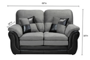 Canadian Made Sofa Set - 4070 - Royal Living Furniture