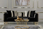 Medusa Velvet Luxury Sofa Set - Royal Living Furniture
