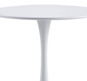 Velets 32 inch White Tulip Dining Table - Image 4
