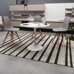 Velets 32 inch White Tulip Dining Table - Image 7