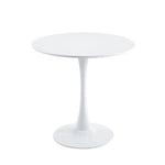 Velets 32 inch White Tulip Dining Table - Image 2