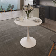 Velets 36 inch White Tulip Dining Table - Image 6