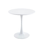 Velets 36 inch White Tulip Dining Table - Image 2