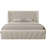 Eva Lift-Up Storage Bed – Ivory